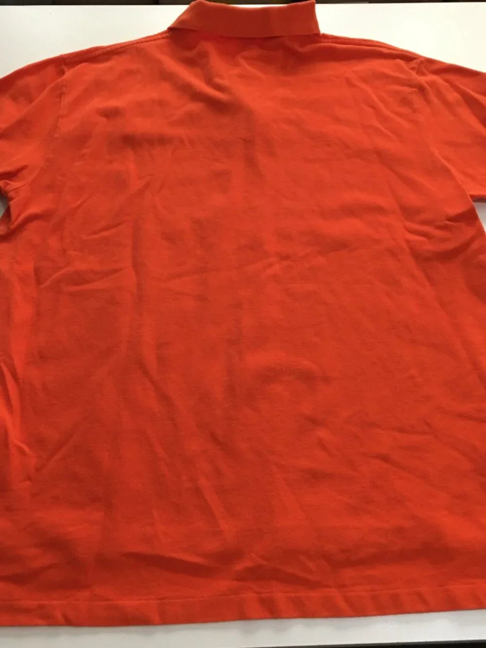 Polo Ralph Lauren Mens XL Polo Shirt Orange Short Sleeve Preppy